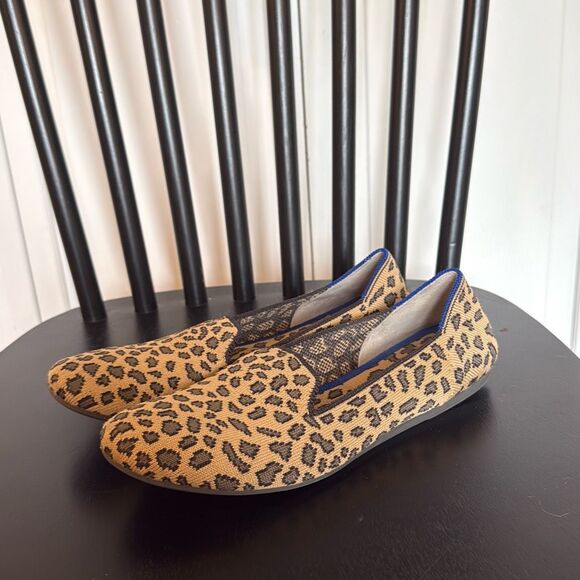 Rothy’s cheetah loafer flats size 7 - Picture 6 of 11